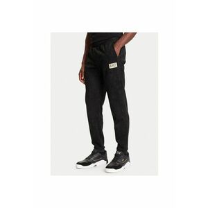 Pantaloni trening barbati negru - material confortabil - imagine