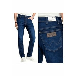 Blugi Barbati - Texas - Slim Fit - Talie Medie - Fermoar - Lungi - 5 Buzunare - Bumbac - Elastan - W31-L34 US - Albastru imagine