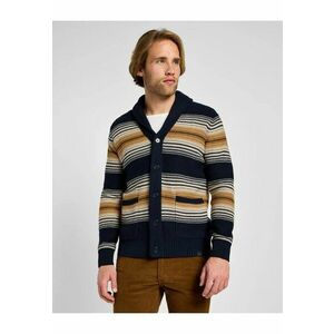 Pulover Barbati - Frontier - Regular Fit - Cu Nasturi - Maneci Lungi - 2 Buzunare - Stil Cardigan - 100% Bumbac - Marime M - Albastru imagine