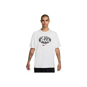 Tricou Sportswear Max90 - croiala lejera - decolteu rotund - alb - bumbac - imagine