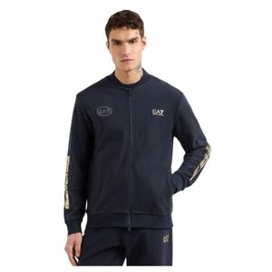 Bluza cu fermoar pentru Lifestyle - M T-TOP FZ GOLD - 7M000314-AF13527-UB102 - Albastru - Albastru imagine