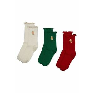 Sosete dama - de Craciun verde - rosu - alb Cinnamon - Verde imagine