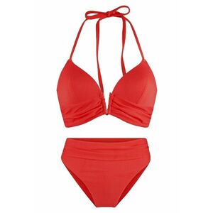 Costum de baie din doua piese - Rosu imagine