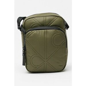 Geanta crossbody din material textil Puffer Report - Kaki pal imagine