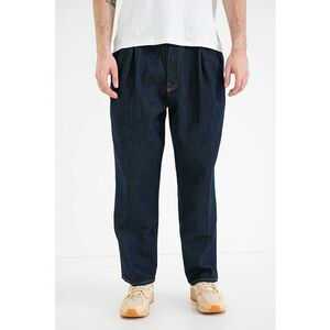 Blugi baggy cu croiala conica 245 - Albastru ultramarin imagine