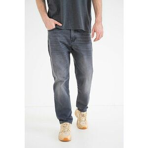 Blugi regular-fit cu talie medie Remaine - Gri inchis imagine