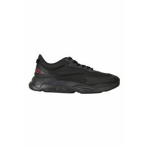 Pantofi sport low-cut cu garnituri din material sintetic - pentru alergat Leon - Negru imagine