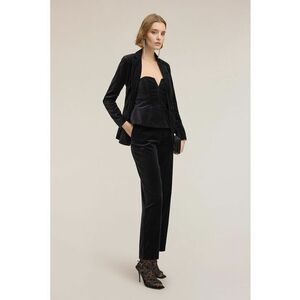Pantaloni cu buzunare oblice - Negru imagine