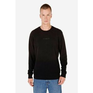 Bluza de trening din bumbac cu decolteu rotund - Negru imagine