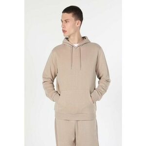Hanorac regular fit cu buzunar kangaroo - Bej imagine