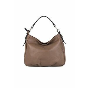 Geanta crossbody de piele Noemi - Maro inchis imagine