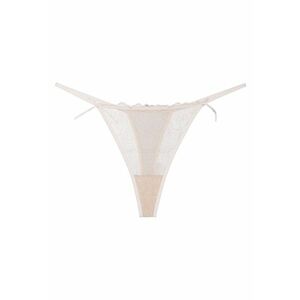 Chiloti stringi Batty Alb crem - Crem imagine