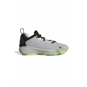 adidas Performance - Pantofi Initiation cu model in doua nuante - pentru baschet - Negru/Gri deschis imagine