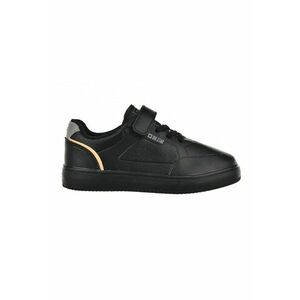 Pantofi sport low-cut cu velcro - Negru imagine