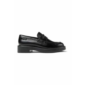 Pantofi loafer de piele Dean - Negru imagine