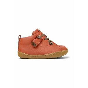 Pantofi casual de piele 8489 Peu Cami - Portocaliu mandarina imagine