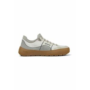 Pantofi sport slip-on din material textil - Gri/Bej deschis imagine