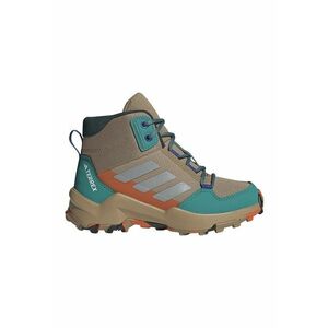Pantofi mid-cut pentru drumetii Terrex AX4R - Portocaliu/Maro nisip/Albastru imagine