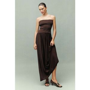 Rochie lunga uni - Maro inchis imagine