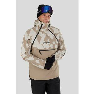 Geaca impermeabila pentru ski Hydra ECO Anorak - Alb murdar/Bej deschis imagine