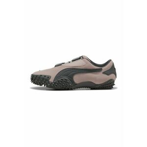 Pantofi sport Mostro OG low-cut din material textil - Negru/Roz somon imagine