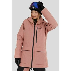 Jacheta cu gluga - pentru schi Poplar - Roz somon imagine