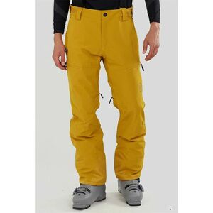 Pantaloni cu bretele pentru ski Teak - Galben sofran imagine