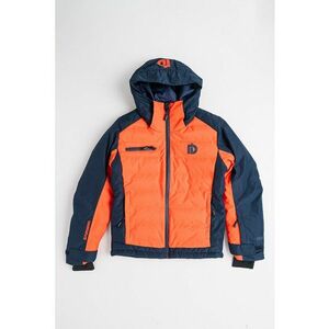 Jacheta cu vatelina - pentru schi Orion - Portocaliu mandarina/Bleumarin imagine