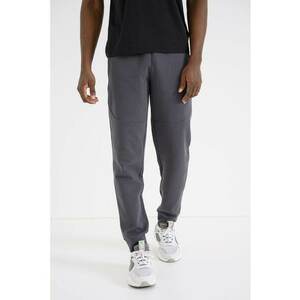 Pantaloni de trening cu talie elastica - Gri carbune imagine