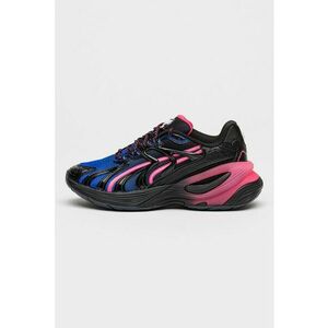 Pantofi sport Inverse Vegas cu garnituri din material sintetic - Albastru inchis/Roz imagine
