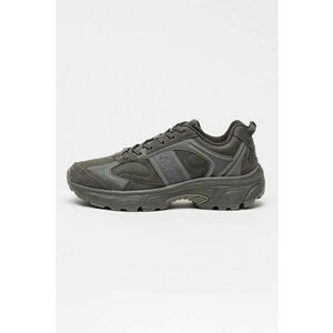 Pantofi sport Delta cu garnituri sintetice si logo - Gri inchis imagine