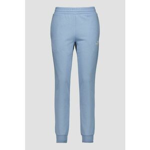 Pantaloni de trening regular-fit din amestec de bumbac cu snururi - Albastru lavanda imagine