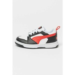 Pantofi sport de piele ecologica Rebound V6 - Rosu/Alb/Negru imagine