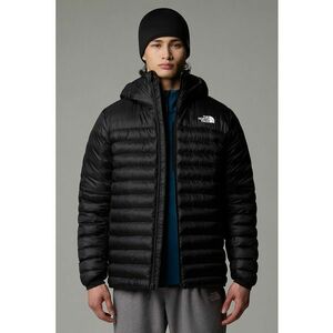 Jacheta cu gluga pentru drumetii si trekking Terra Peak - Negru imagine