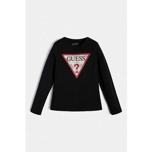 Bluza cu imprimeu logo si strasuri - Negru imagine