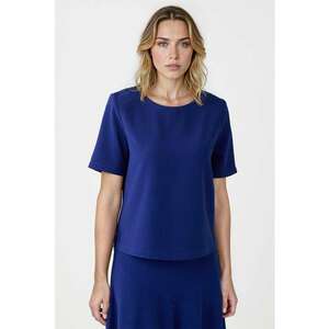 Bluza lejera uni - Albastru inchis imagine