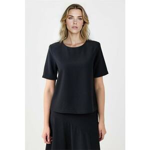 Bluza lejera uni - Negru imagine