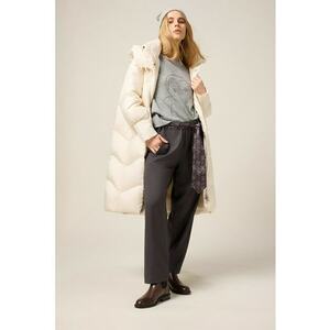 Pantaloni cu cordon cu model - Gri inchis imagine