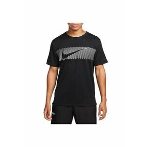 Tricou alergare barbati Miler Flash Dri-FIT SS 2024 - Negru imagine
