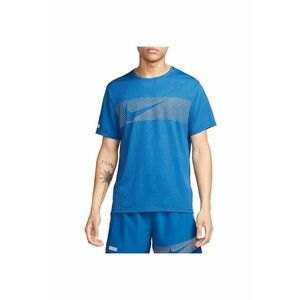 Tricou alergare barbati Miler Flash Dri-FIT SS 2024 - Albastru imagine