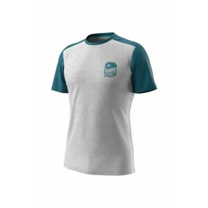 Tricou tehnic barbati Transalper Light - Gri/Albastru imagine