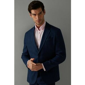 Sacou Barbati Linen Delave HM443317 - Bleumarin imagine