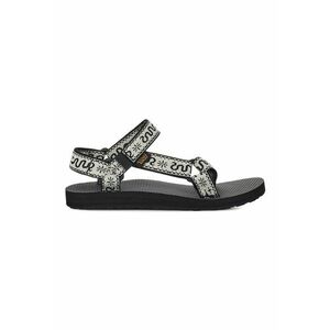 Sandale wedge din material textil cu velcro Original Universal imagine