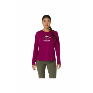 Bluza sport pentru dama - Fujitrail - maneci lungi - poliester - visiniu imagine