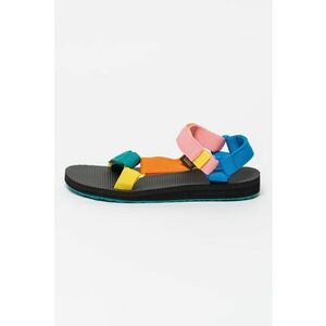Sandale wedge din material textil cu velcro Original Universal imagine