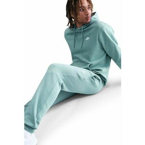 Pantaloni de trening cu logo si snur de ajustare - Verde menta imagine