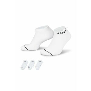 Set de sosete unisex cu logo Jordan - 3 perechi - Alb imagine