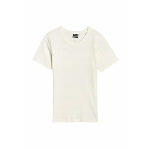 Tricou dama WSS25TTSHF1968-11S - 4F - Bumbac - Alb imagine