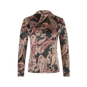 Bluza cu motive Paisley supradimensionate imagine