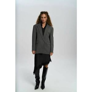 Sacou dama - Catroux - gri inchis - textil imagine